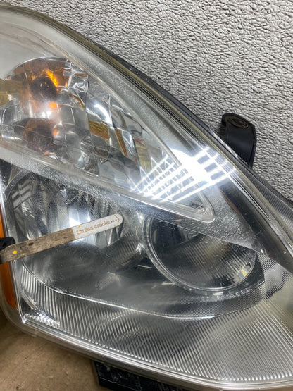 2009-2013 Nissan Rogue Left+Right Side Set Halogen Headlights V1058 DW6
