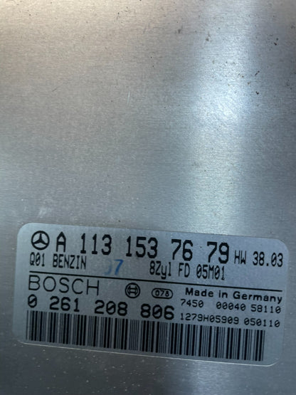 2006 to 2009 Mercedes 3.5L ECU E350 ML350 E350 C350 a1131537679 v5287 DG3