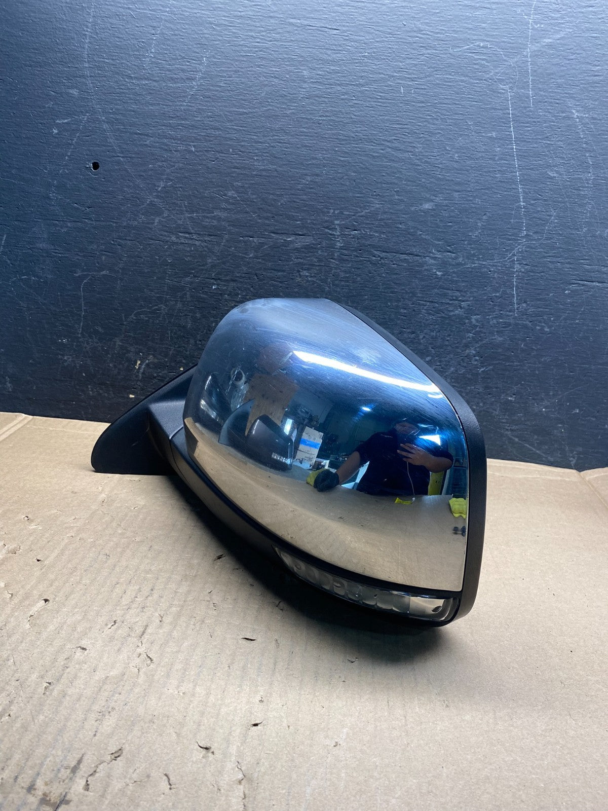 2011-2018 Jeep Grand Cherokee Left Driver Power Turn Sgn Door Mirror AE7943 DW2