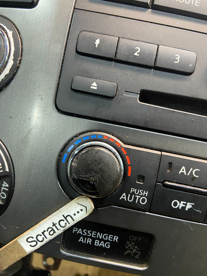2008 to 2012 Nissan Armada Bose Radio CD Player A/C Climate Control OEM Y3817 DG4