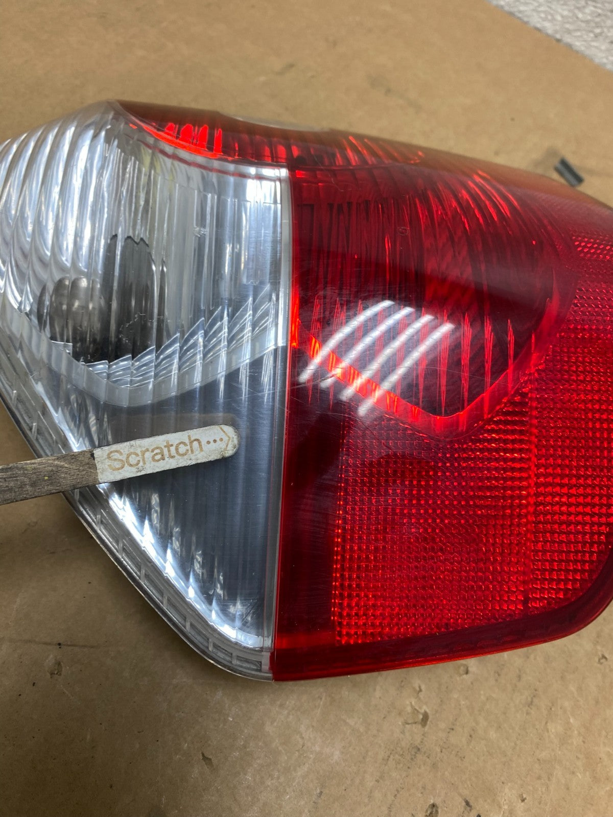 2004 2005 2006 Bmw X3 Left Driver Lh Side Tail Light OEM V4876 DW3