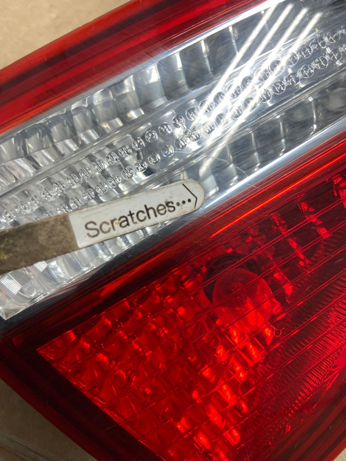 2007 to 2012 Hyundai Veracruz Inner Tail Light Left Driver Side AE6837 LK3