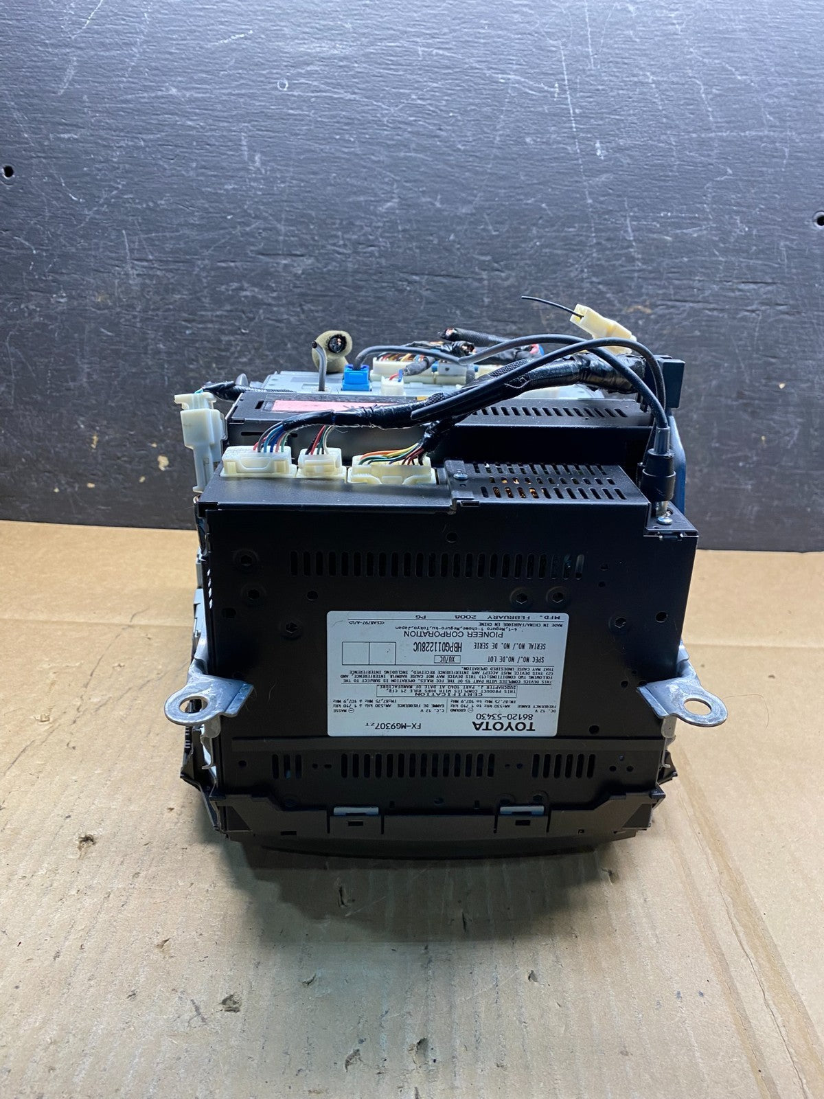 2006 to 2009 Lexus IS250 Screen Radio AM-FM CD Tuner Head Unit AI9967 DW4