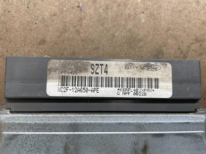 1999 Ford Van E250 E350 7.3L Diesel Engine Control Module xc2f-12a650-ape N17842