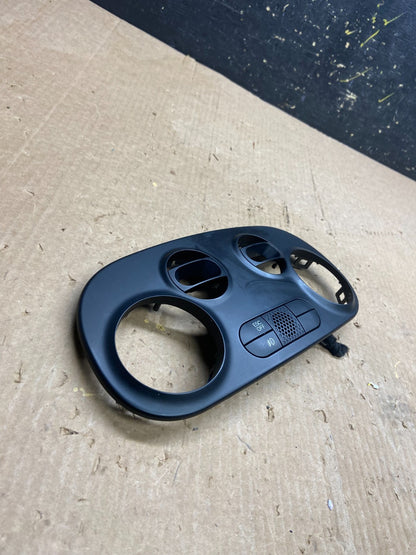 2014 to 2016 FIAT 500 Abarth Center Dash Trim HVAC Bezel Z42171