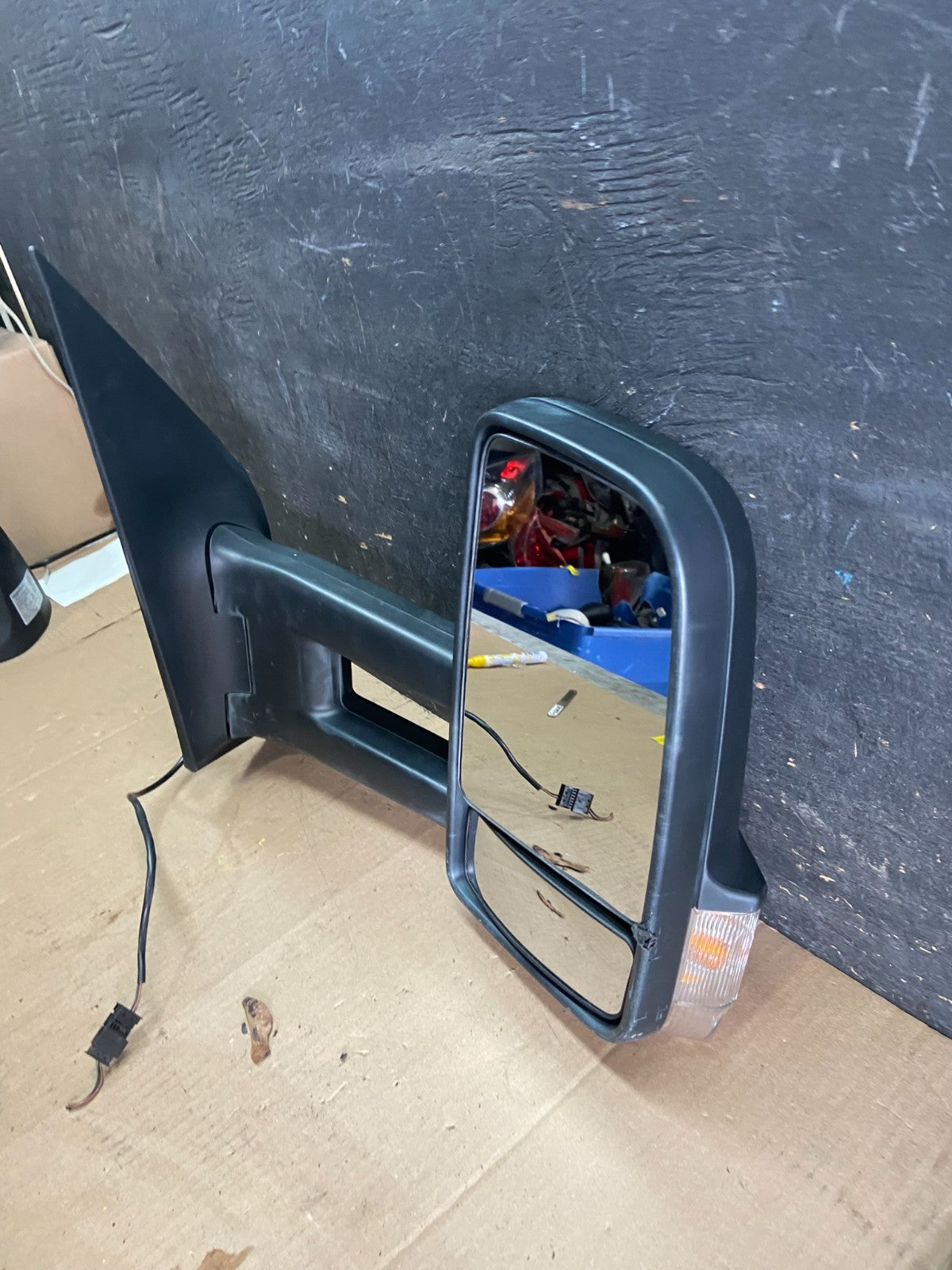 2007 to 2017 Mercedes-Benz Sprinter Right Passenger View Door Mirror OE Q5394 DG11