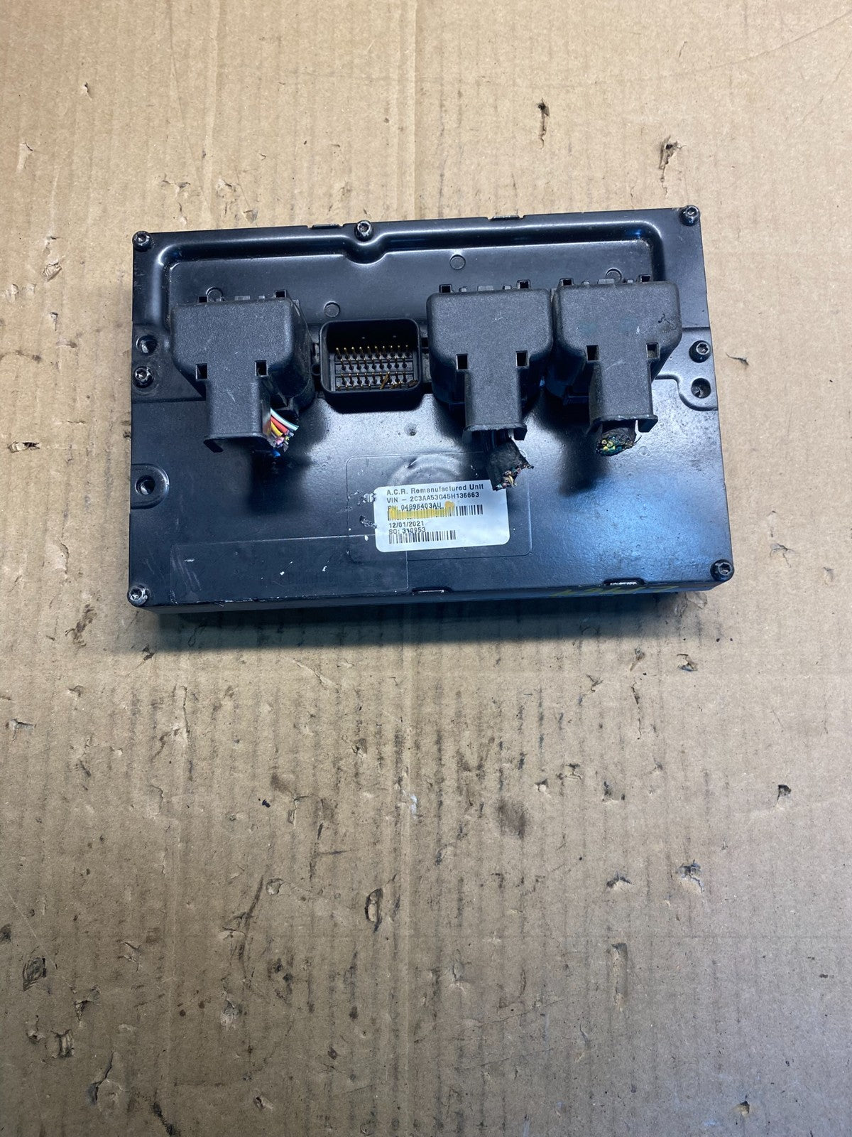 2005 Dodge Magnum Charger 3.5L Engine Control Unit ECU 04896403AU ab4366 DG0