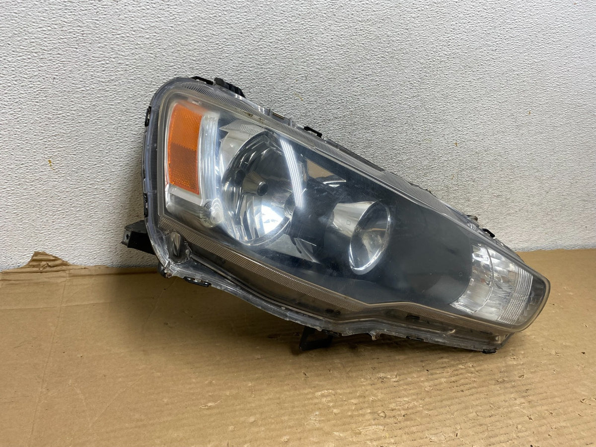 2008-2015 Mitsubishi Lancer Right Passenger Side Headlight Halogen AG9276 DW1