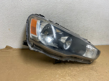 2008-2015 Mitsubishi Lancer Right Passenger Side Headlight Halogen AG9276 DW1