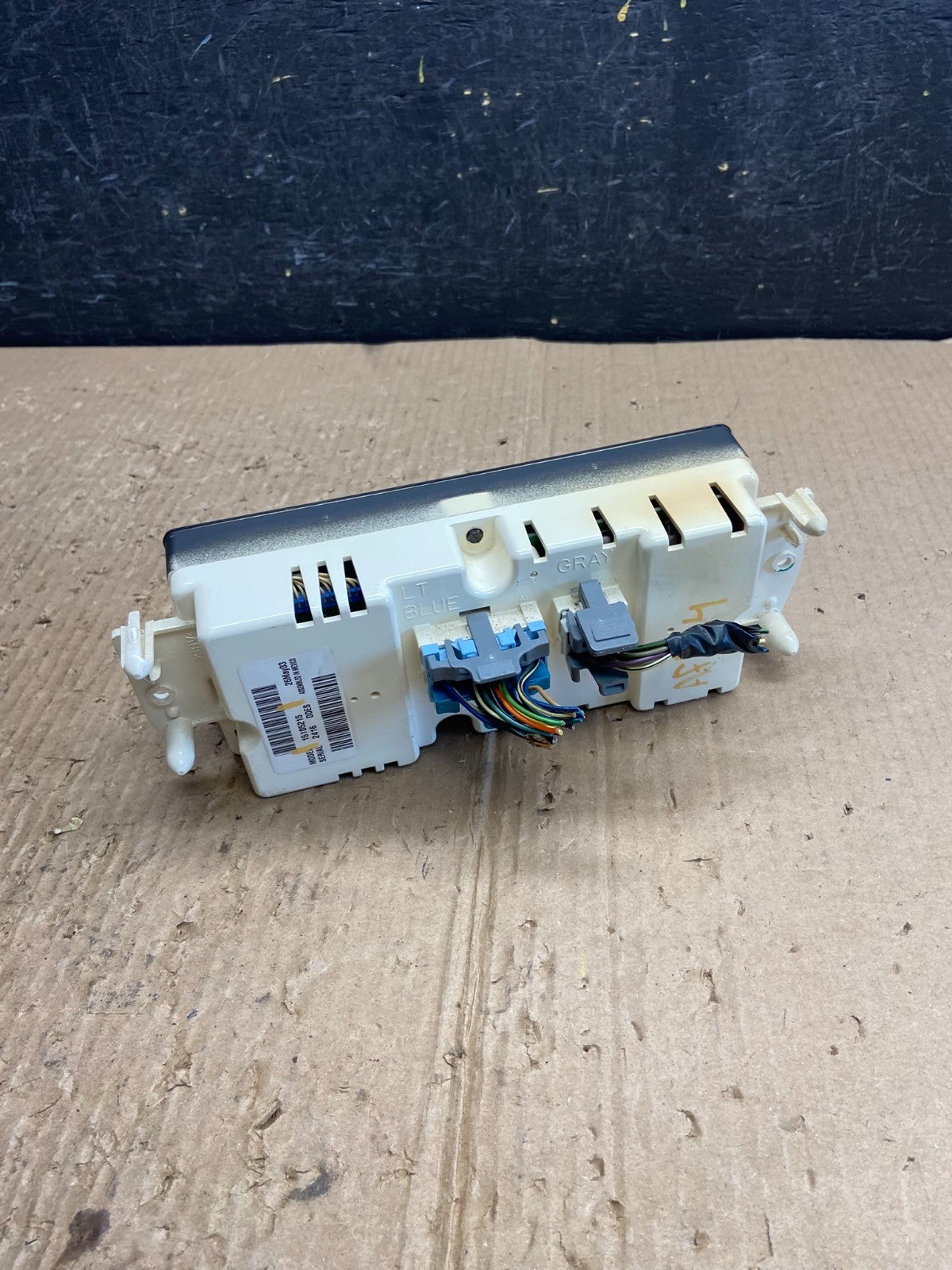 2003 to 2006 Chevrolet Silverado HVAC Heater Climate Control Module AF1614 DG3