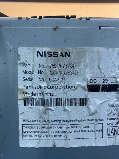 2010 - 2014 Nissan Maxima Radio CD Navigation AC8973 DG6
