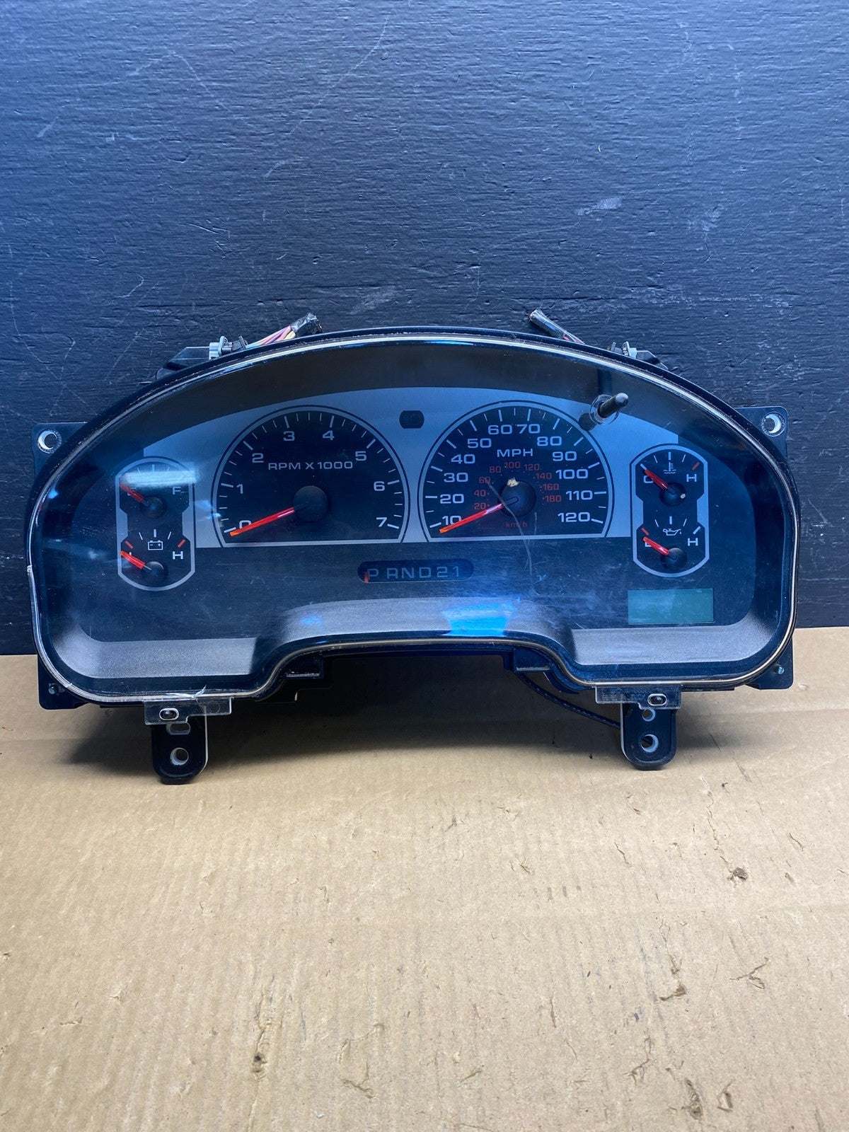2007 - 2008 Ford F150 F-150 Speedometer Cluster Gauge ag6344 DG0