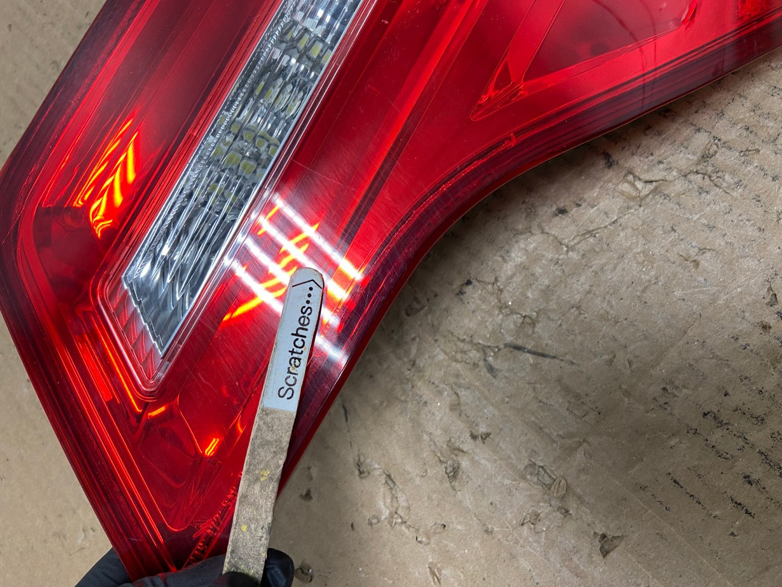 2007 2008 2009 Acura Mdx Right Passenger Rh Side Inner Tail Light Oem AC4098 LK3