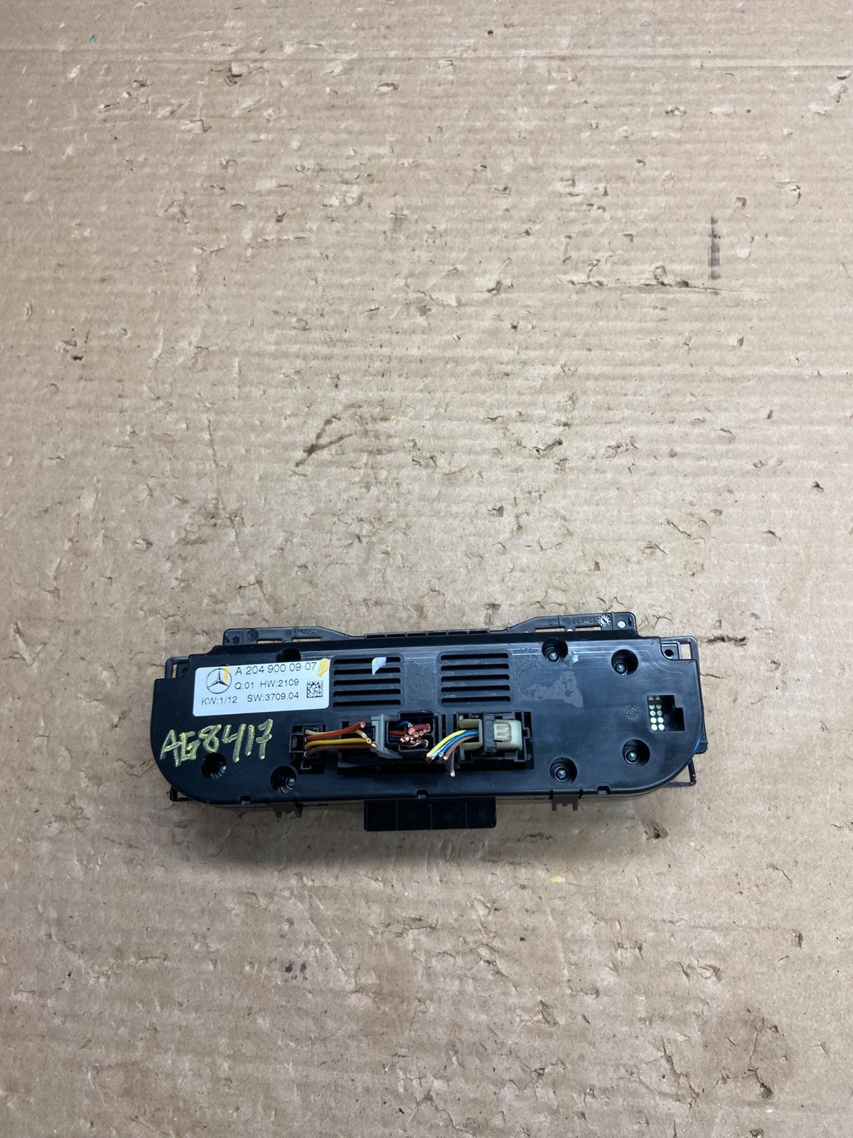 2008 2009 2010 Mercedes C-Class C300 A/C AC Climate Control Panel ag8417 DG3