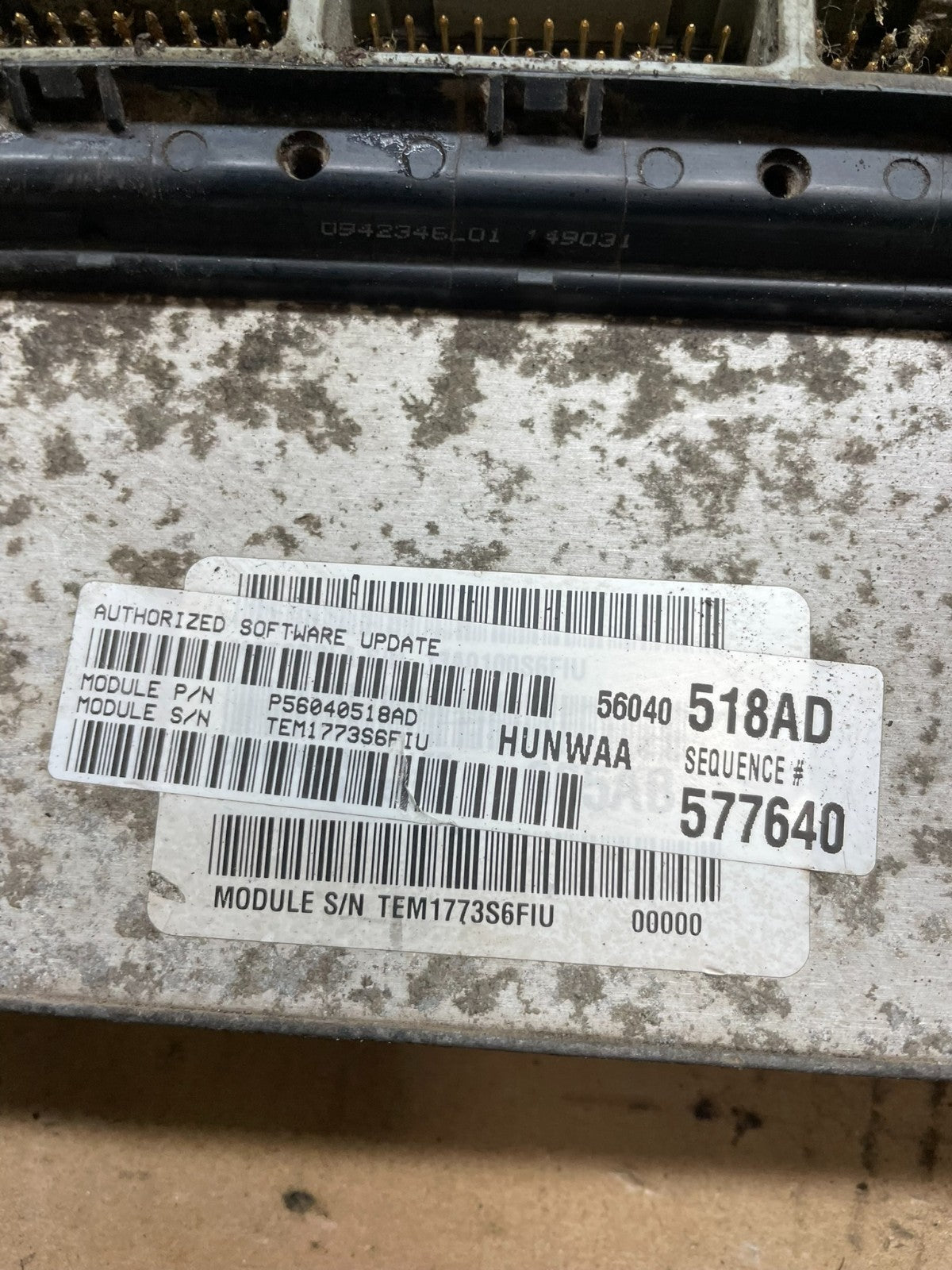 2003 Dodge Ram V10 AT Engine Computer Module ECM PCM ECU r3646 DG4