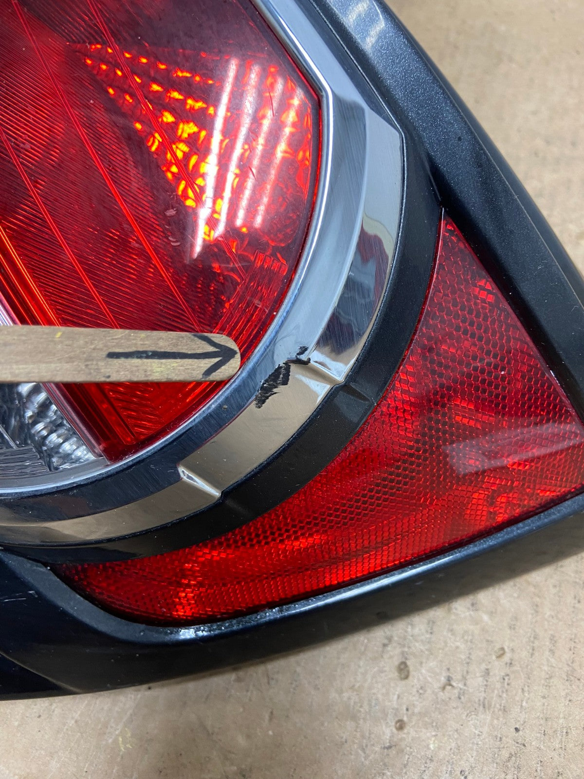 2012 to 2016 Chevrolet Sonic Tail Light Hatchback Right Passenger AC3099 LK4