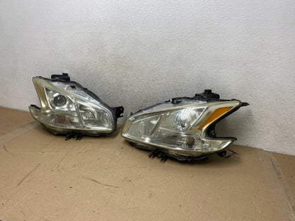 Halogen 2009 to 2014 Nissan Maxima Left+Right Set Side Headlights AH6714 DW2