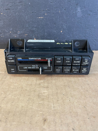 1995-1999 Buick Park Avenue LeSabre Climate Control Heater Ac Temp AC5211 DG0