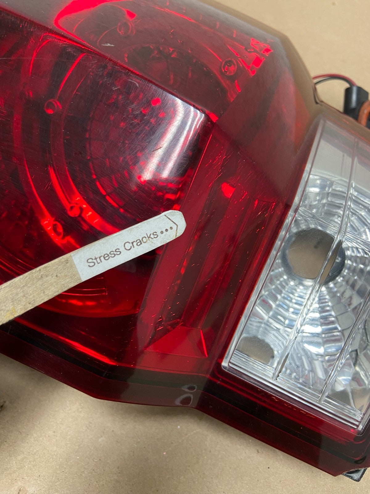 2006 to 2010 Jeep Commander Left Driver Side Tail Light AG6594 DW4