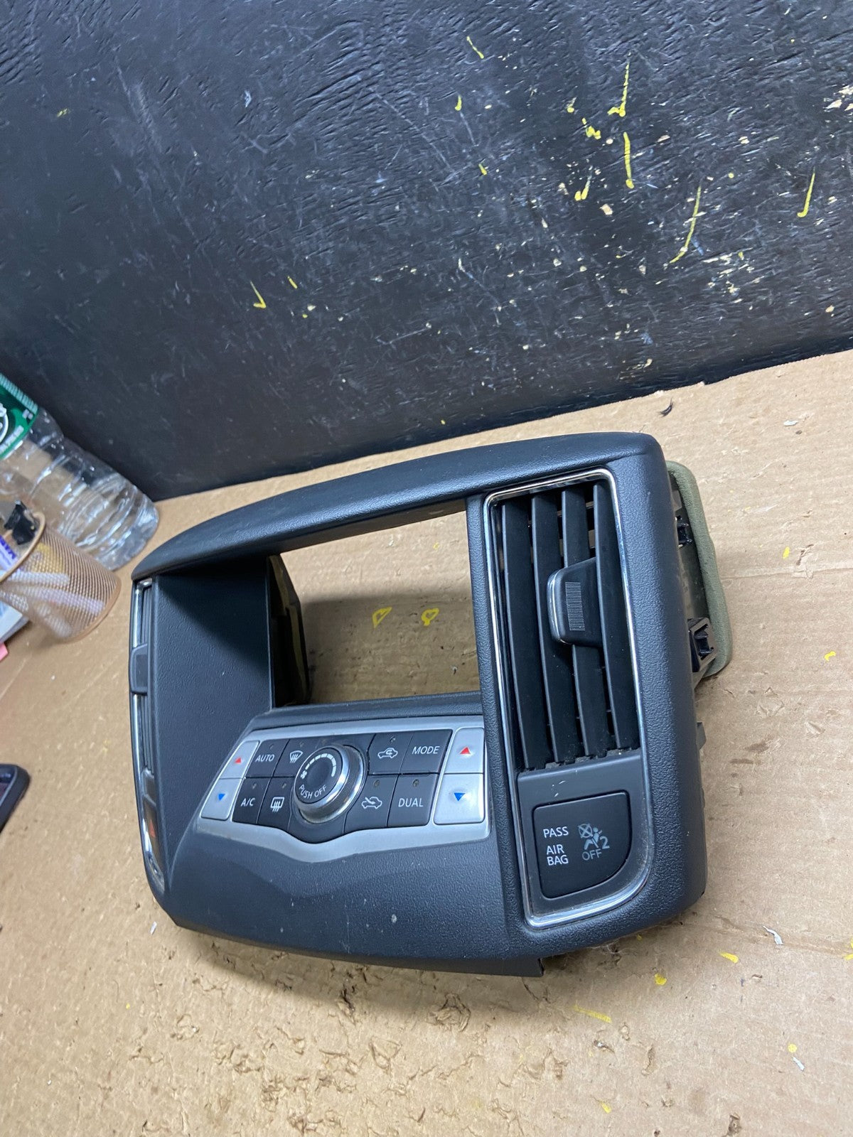 2009-2014 Nissan Maxima Center Console Climate Control Radio Bezel OEM W6302 DG2