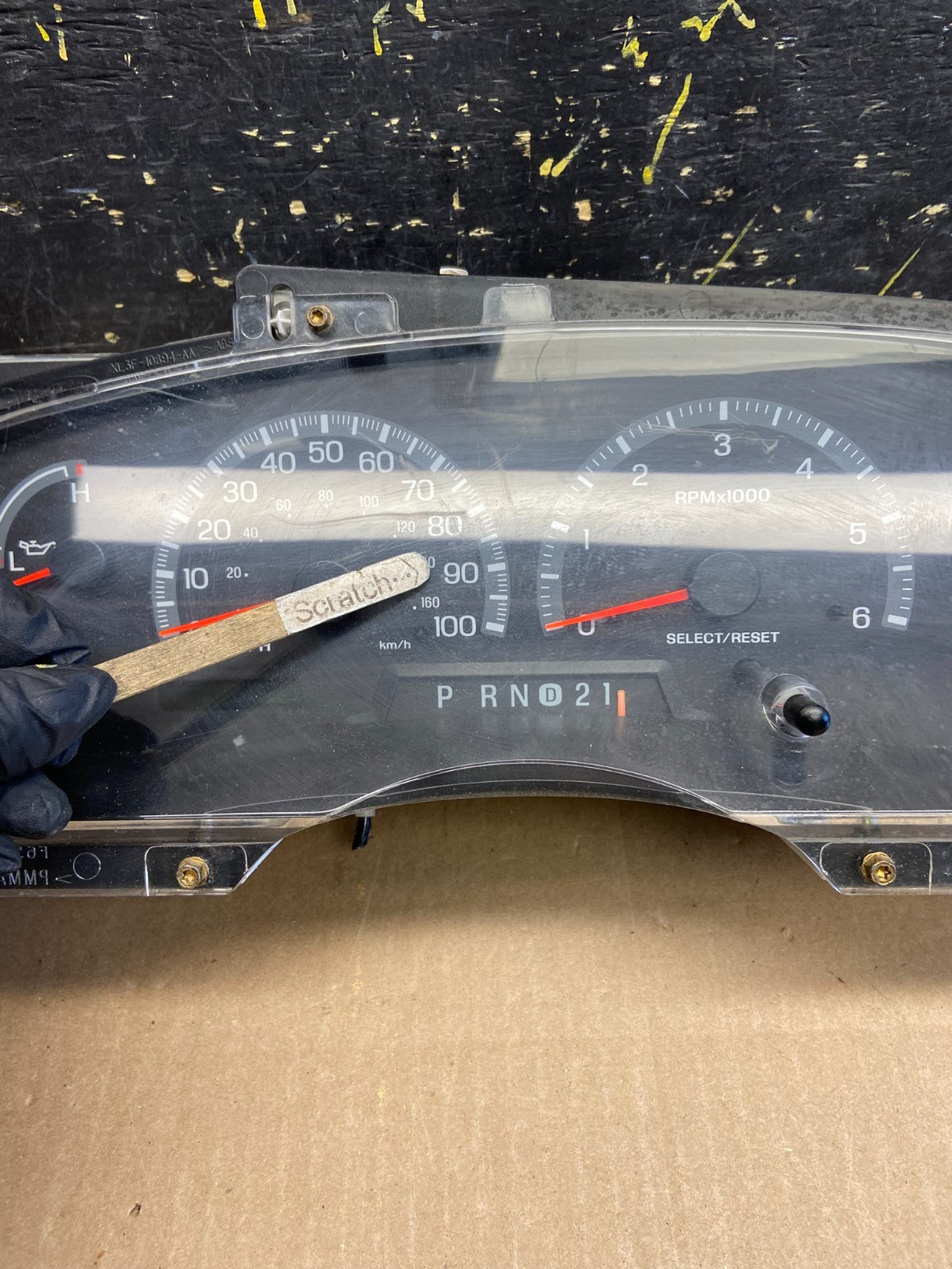 2000 to 2002 Ford Expedition Speedometer Instrument Gauge Cluster Oem ab1870 DG3