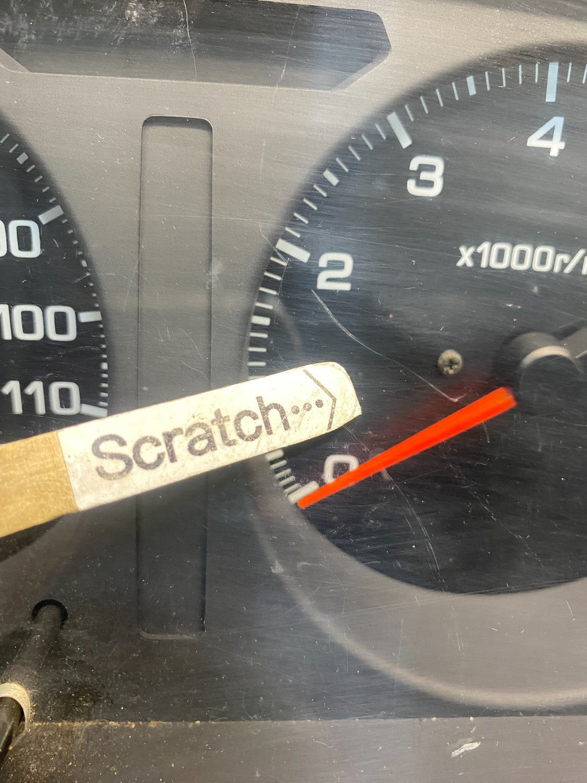 1996 1997 Nissan Pathfinder Speedometer Instrument Cluster 248100W012 AC89142