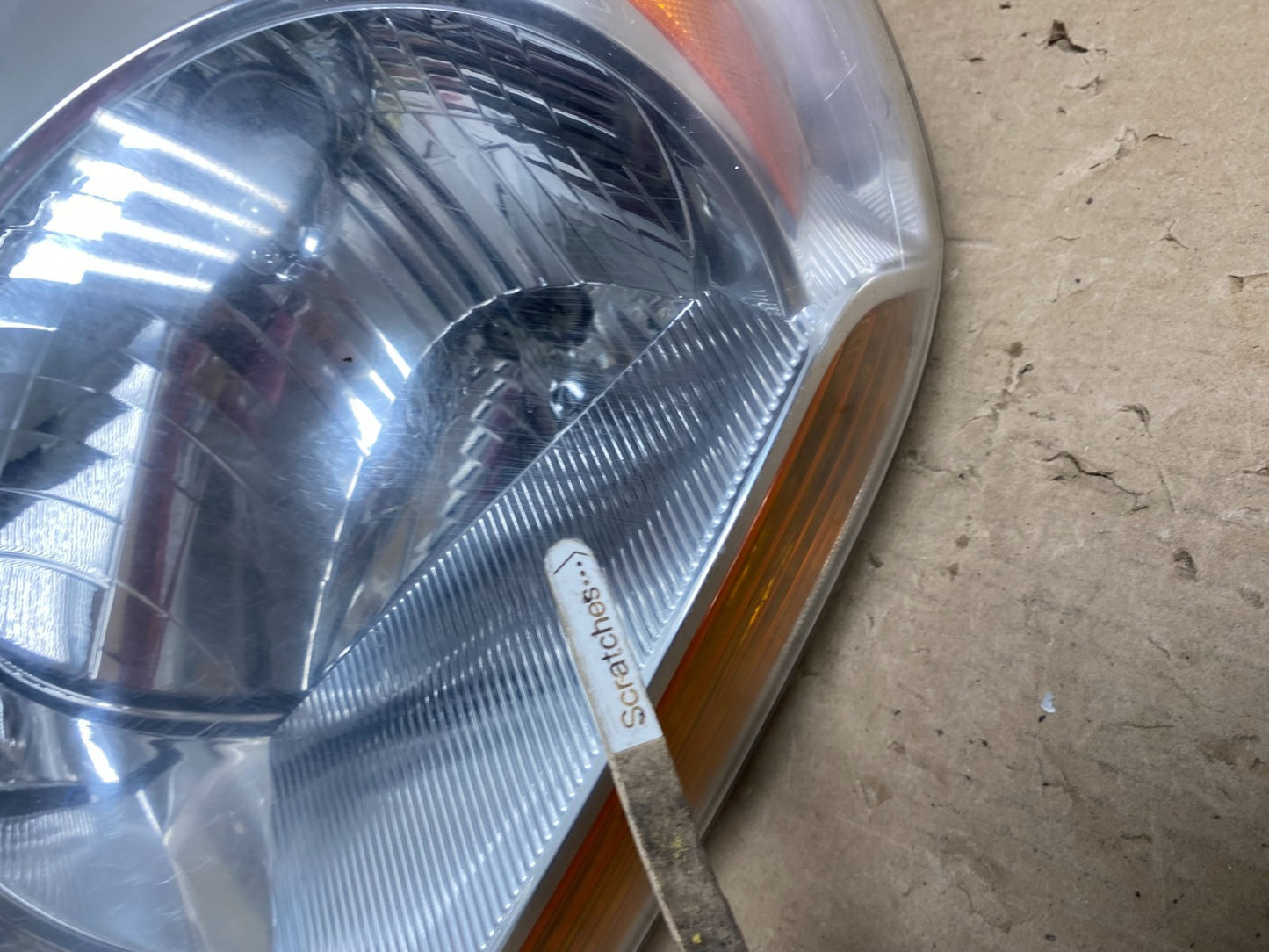 2005 to 2006 Kia Sportage Left Driver LH Halogen Headlight DEPO AG6968 DW3