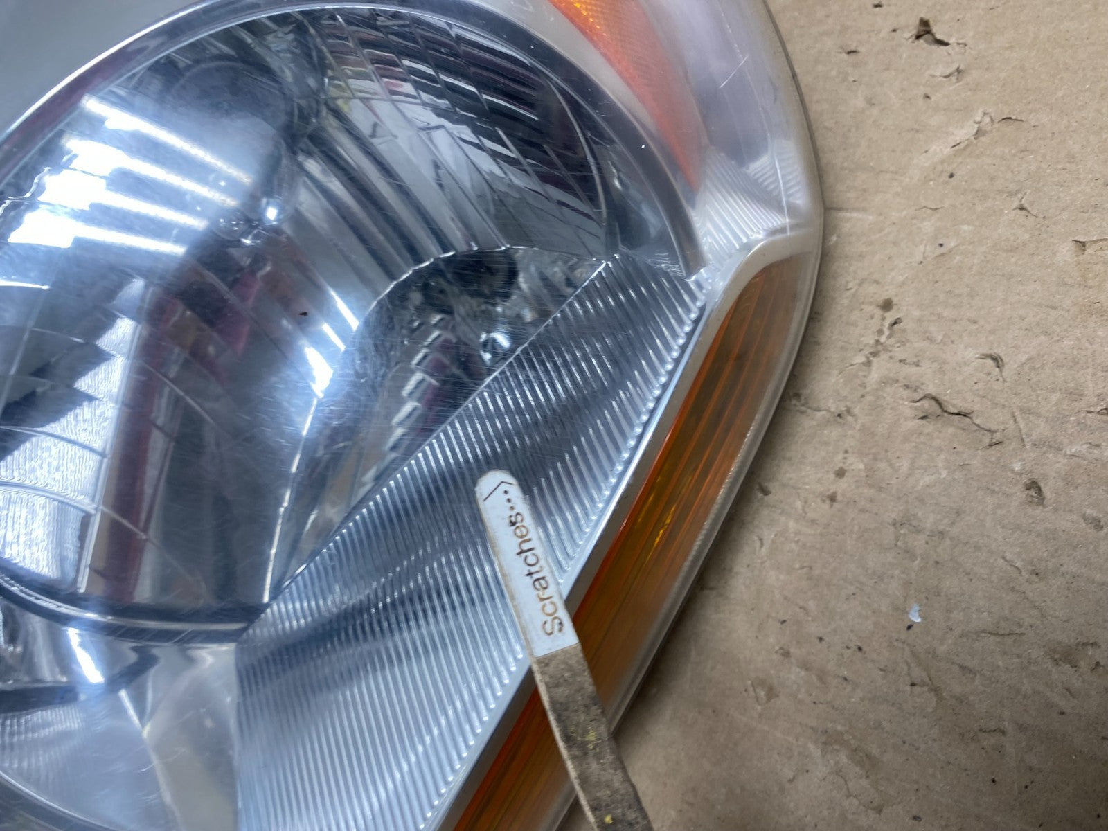 2005 to 2006 Kia Sportage Left Driver LH Halogen Headlight DEPO AG6968 DW3
