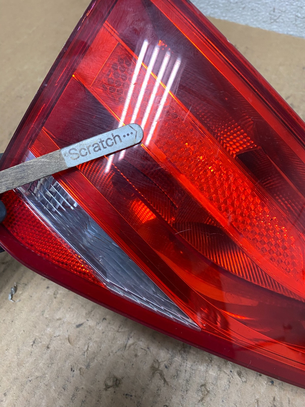 2009 2010 2011 2012 Audi A4 Sedan Left Driver Side Inner Tail Light Oem Q7918 DW4