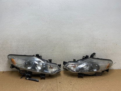 Halogen 2011 2012 2013 2014 Nissan Murano Headlights Left+Right V3829 DW0