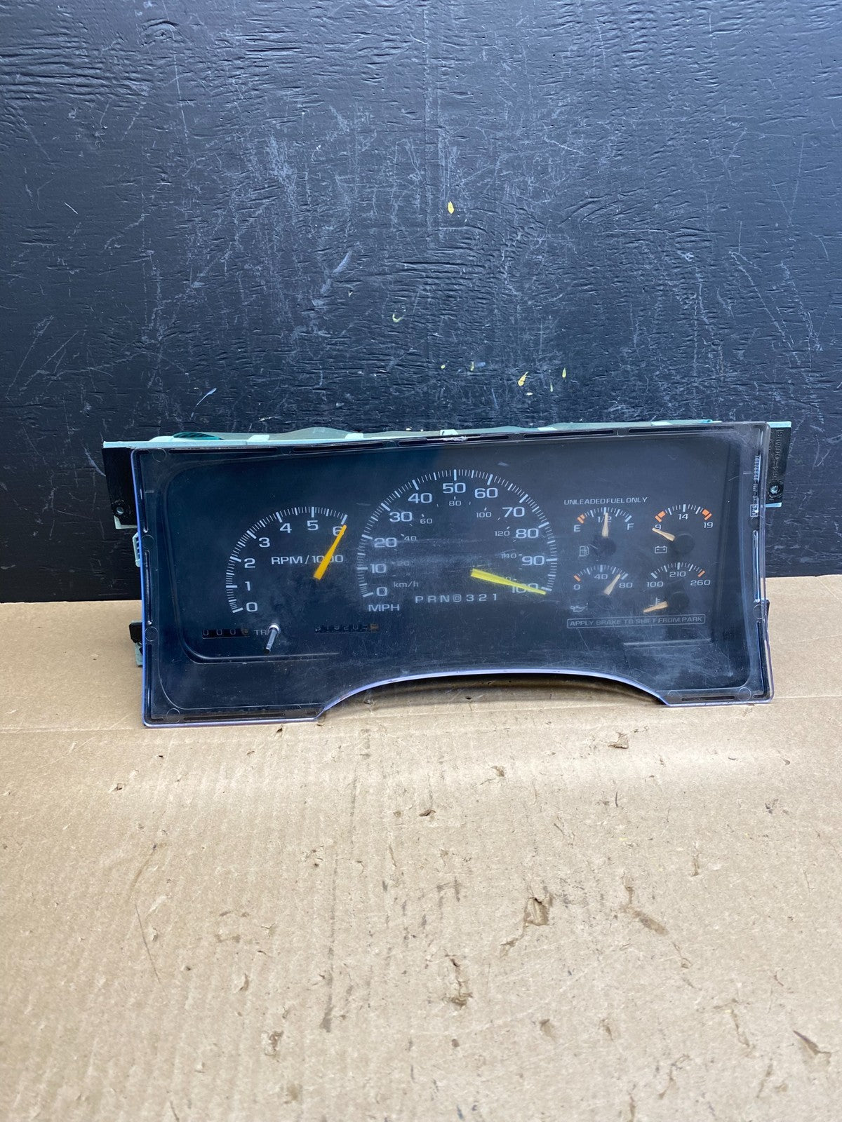 1995-1999 Silverado/Sierra/Yukon/Tahoe Speedometer Instrument Cluster AC6676 DG0