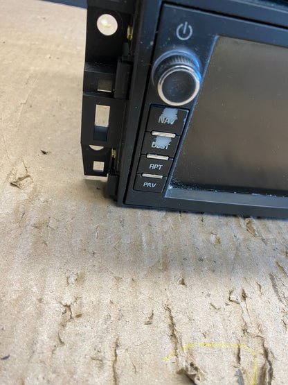 2007 to 2014 Chevrolet GMC Cadillac Radio Navigation Screen Display t5889 DG1
