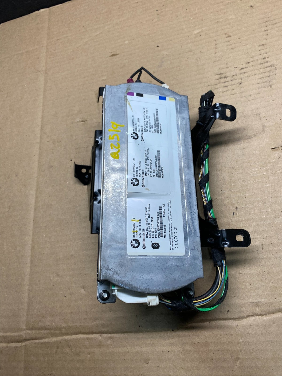 2009 to 2012 Bmw Bluetooth  Control Module Computer Telematics OEM q2519 DG5