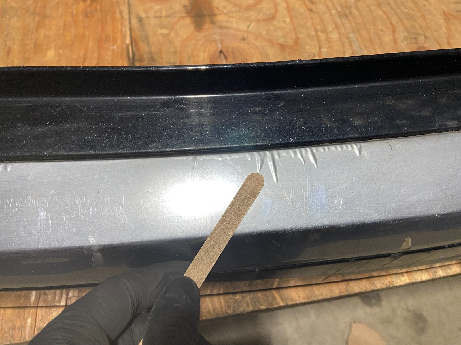 2013 to 2016 GMC Acadia Rear Upper Bumper Cover Y6385 PS2
