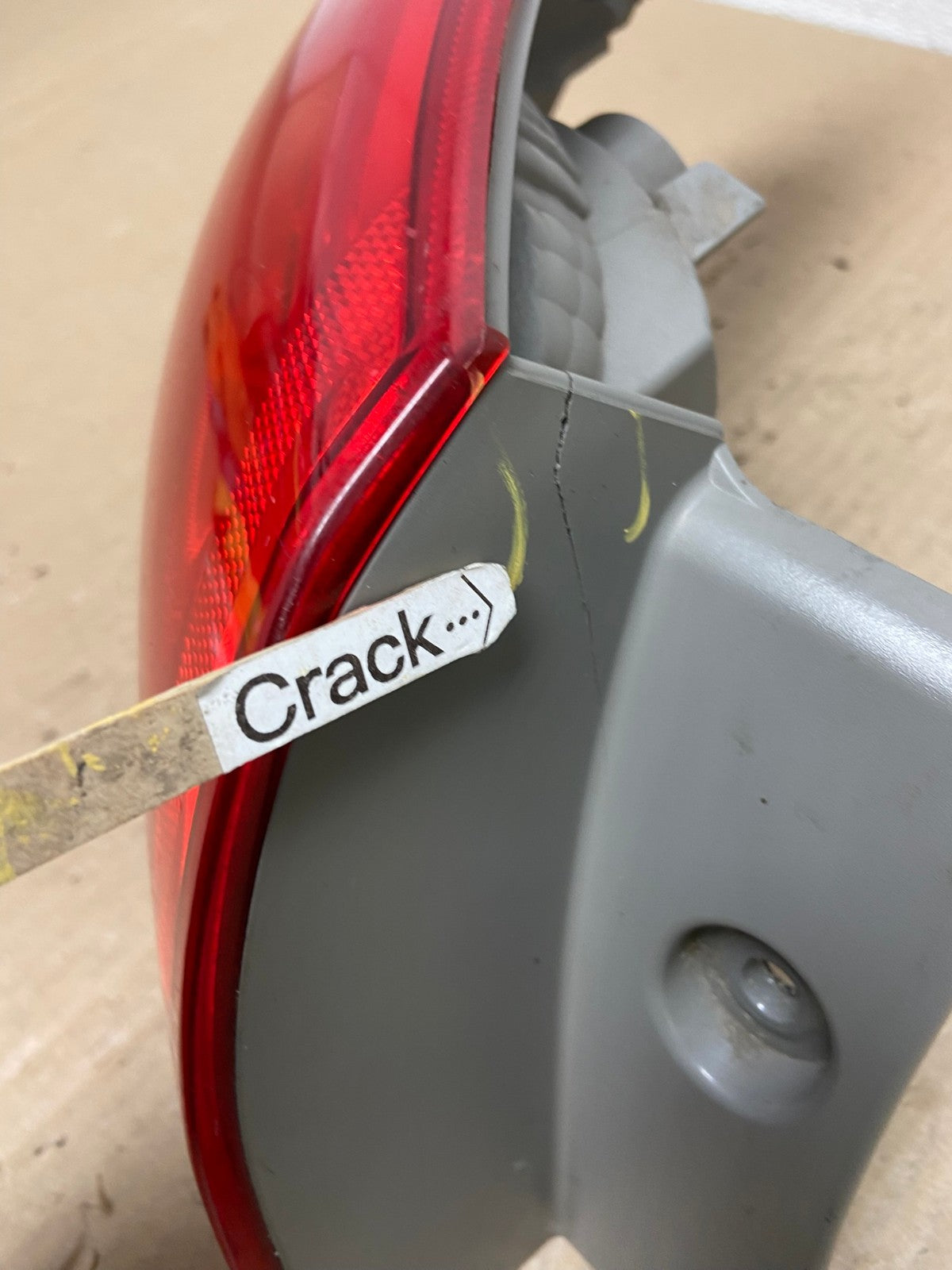 2008 to 2015 Nissan Rogue Left Driver Lh Side Tail Light AE9705 LK4