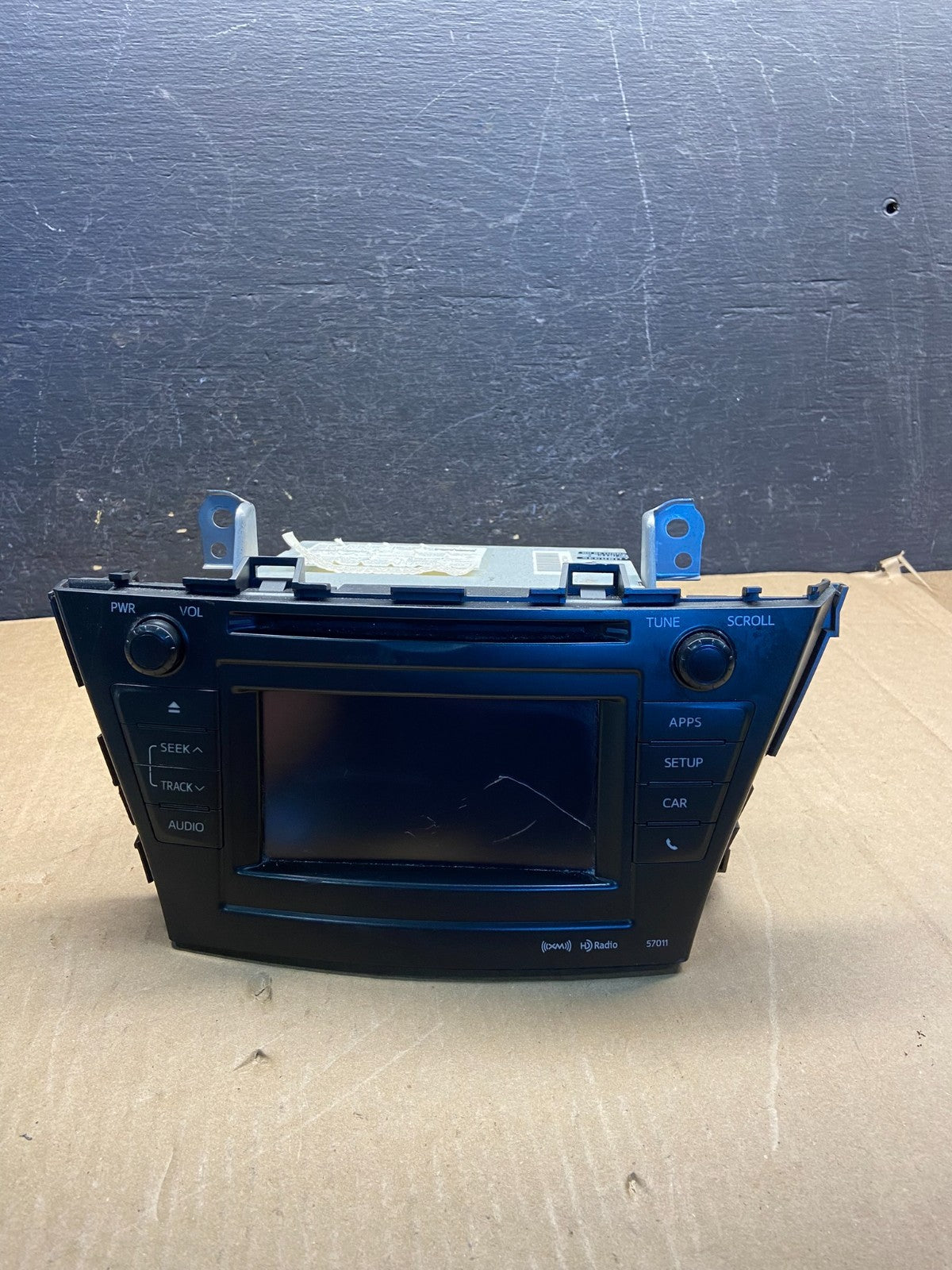 2012 to 2015 Toyota Prius V Radio Stereo Receiver CD Player AF9384 DG0