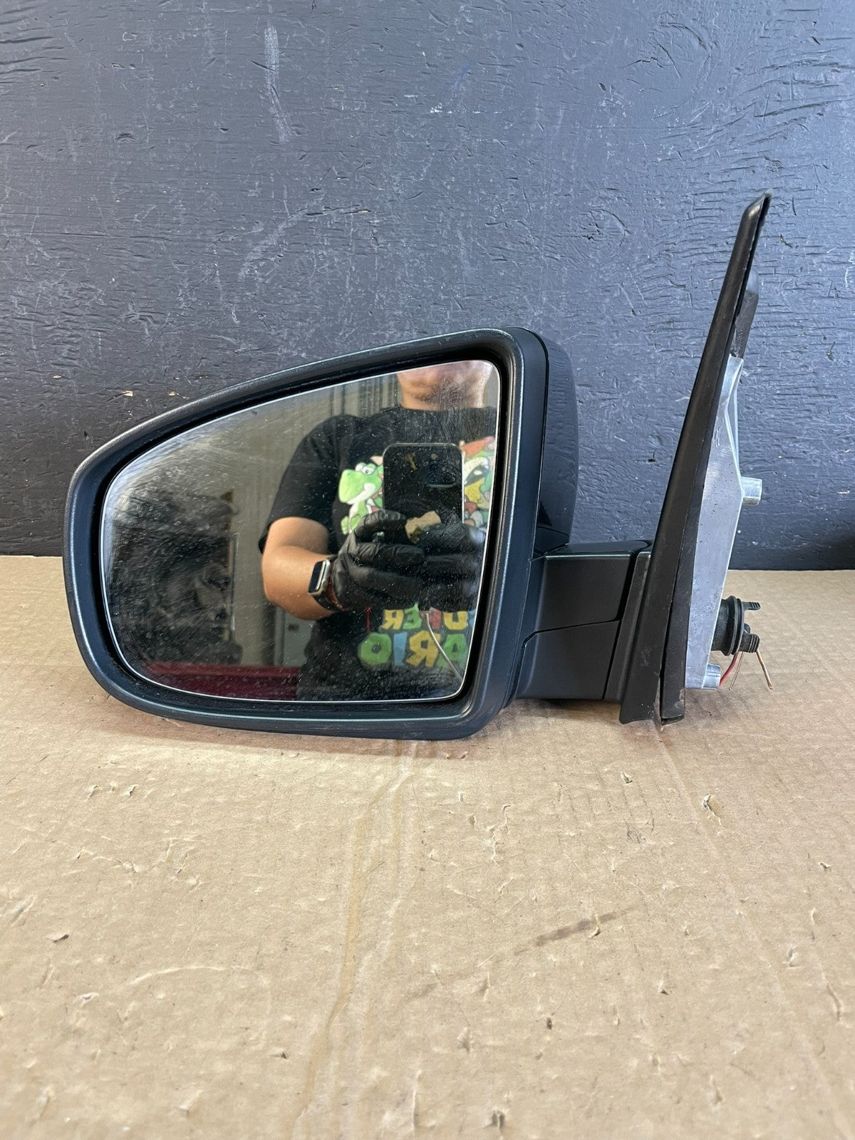 2007 to 2013 BMW X5 Left Driver LH Side View Door Mirror AC9859 DW4