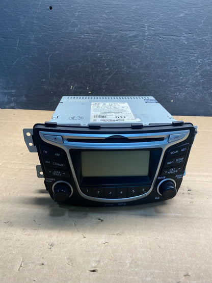 2012 2013 2014 Hyundai Accent Radio Cd Mp3 Player ae8151 DG0