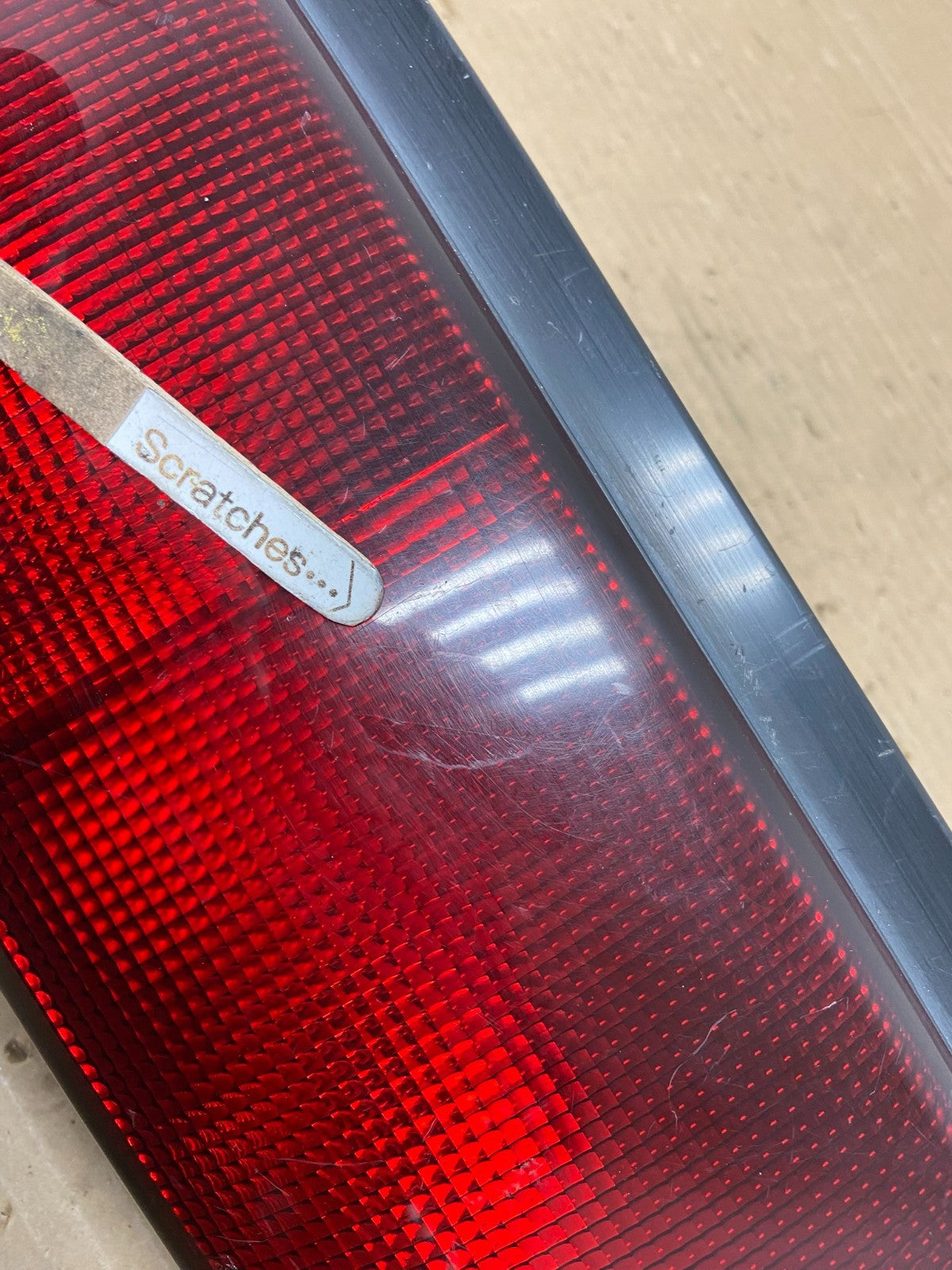 1992 to 1994 Geo Metro Left Driver Side Tail Light AG9031 PS3