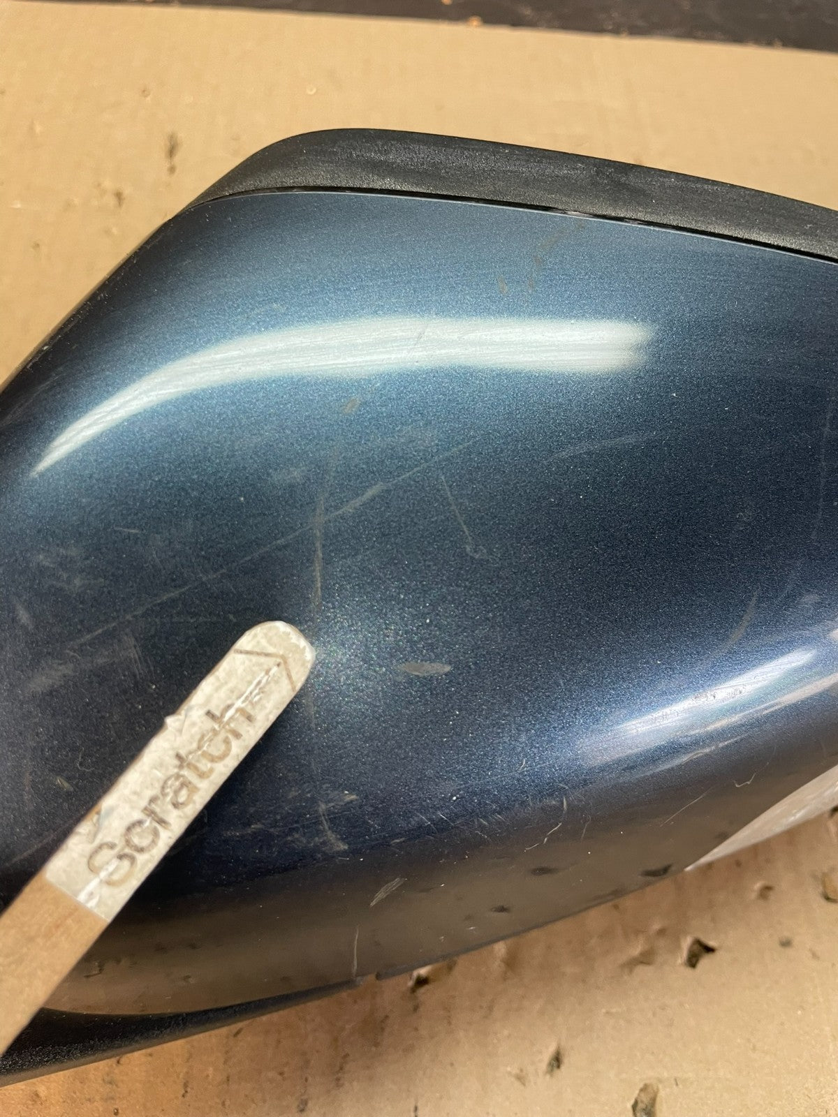 2007 to 2011 Volvo S80 Left Driver LH Side View Door Mirror AE0710 DW6