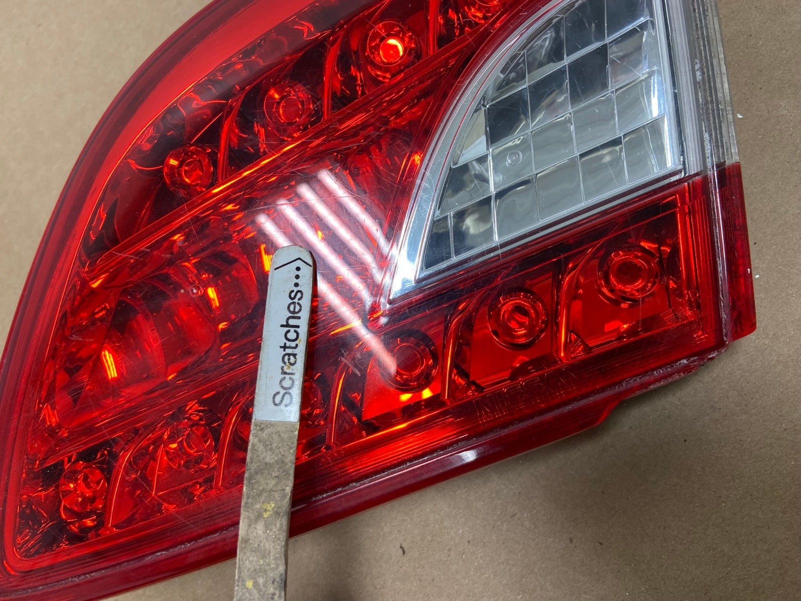2013 2014 2015 Nissan Sentra Led Right Passenger Inner Tail Light AC5529 LK3