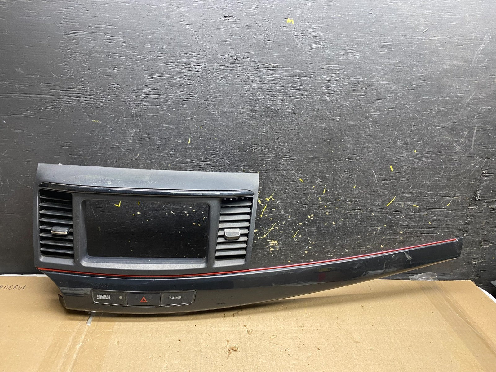 2008-2017 Mitsubishi Lancer Center Dash Bezel Radio Trim ab2093  DG0
