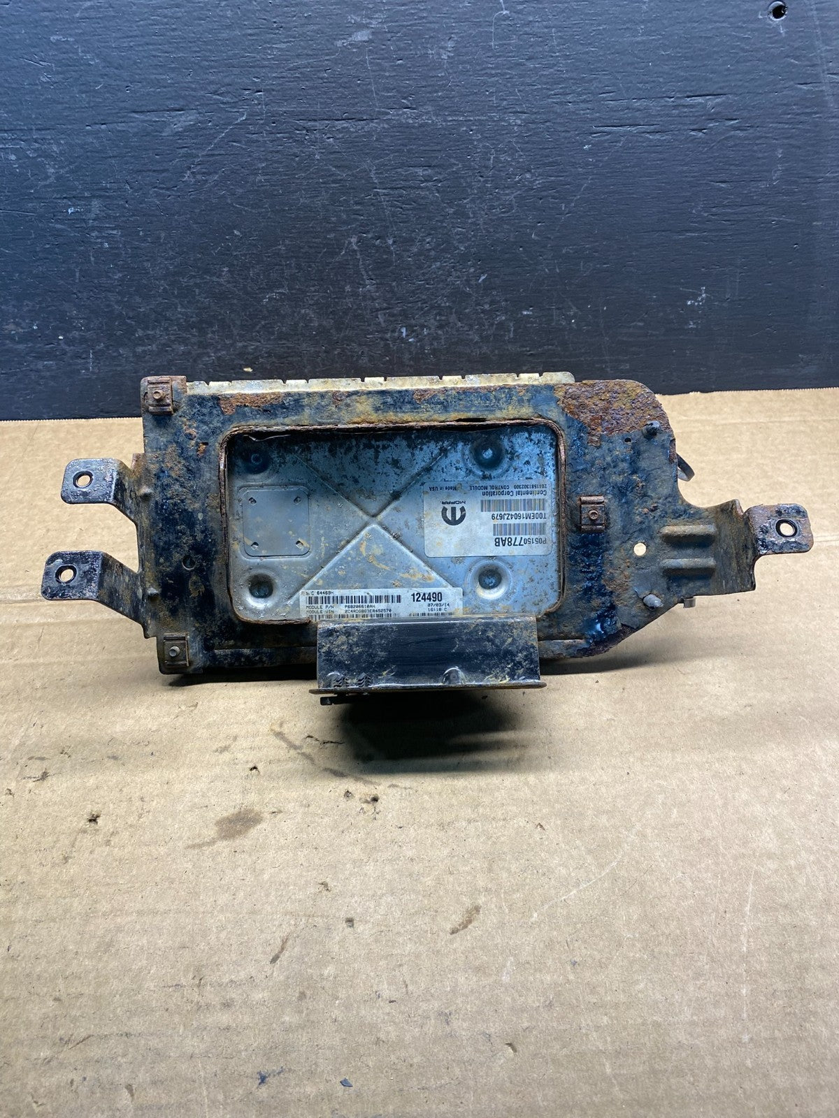 2014 Dodge Caravan Town & Country 3.6L Engine Computer ECU AD3430 DG1