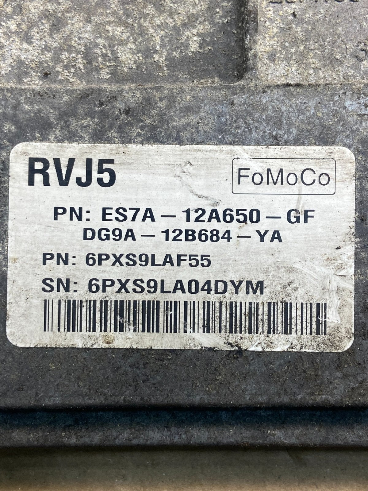 2014 - 2016 Ford Fusion Engine Control ECU Computer Module ECM AD1840 DG2