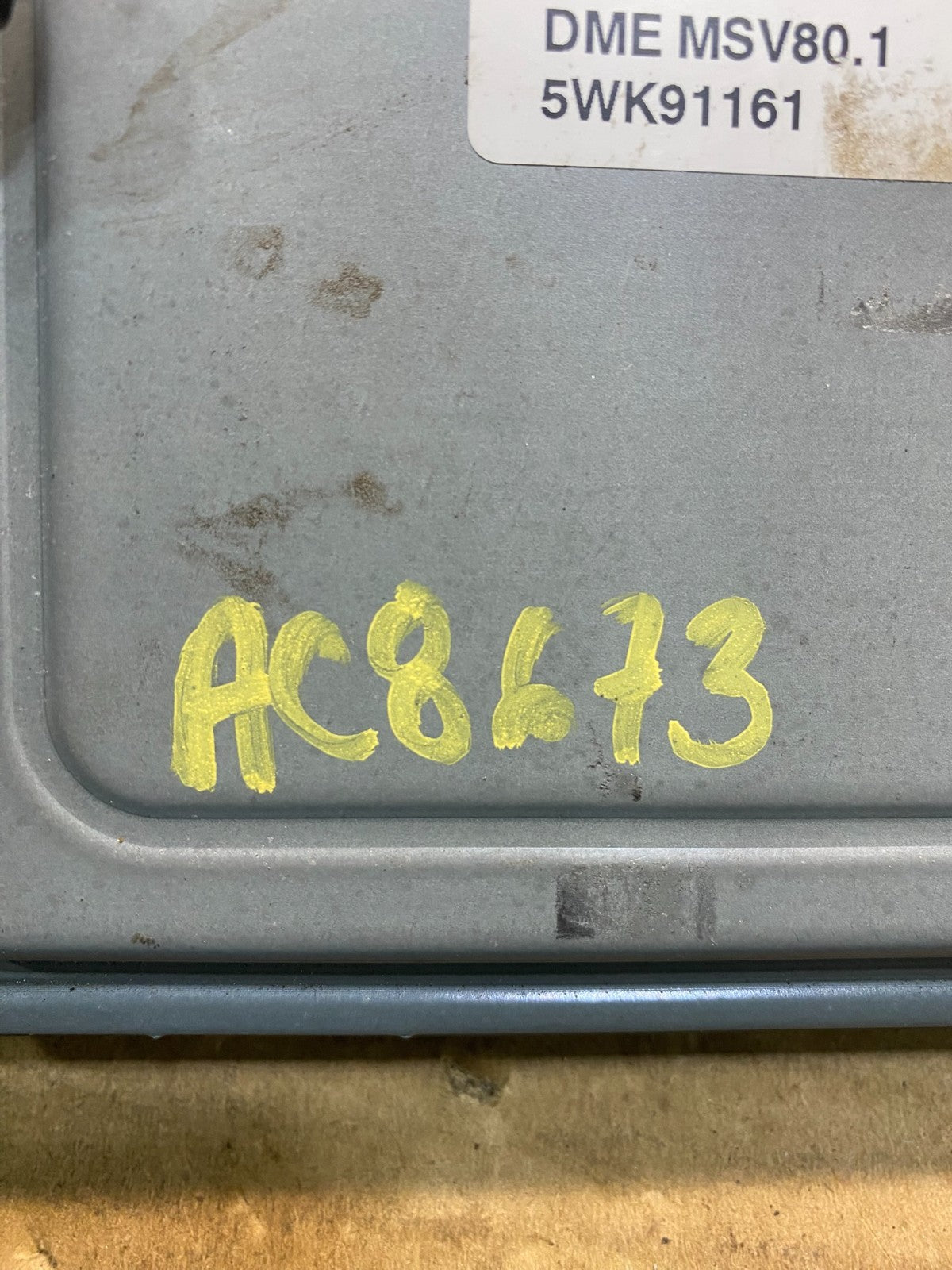 2007 - 2011 BMW 328i 528i E90 ECM ECU Engine Computer 7624052 AC8673 DG3