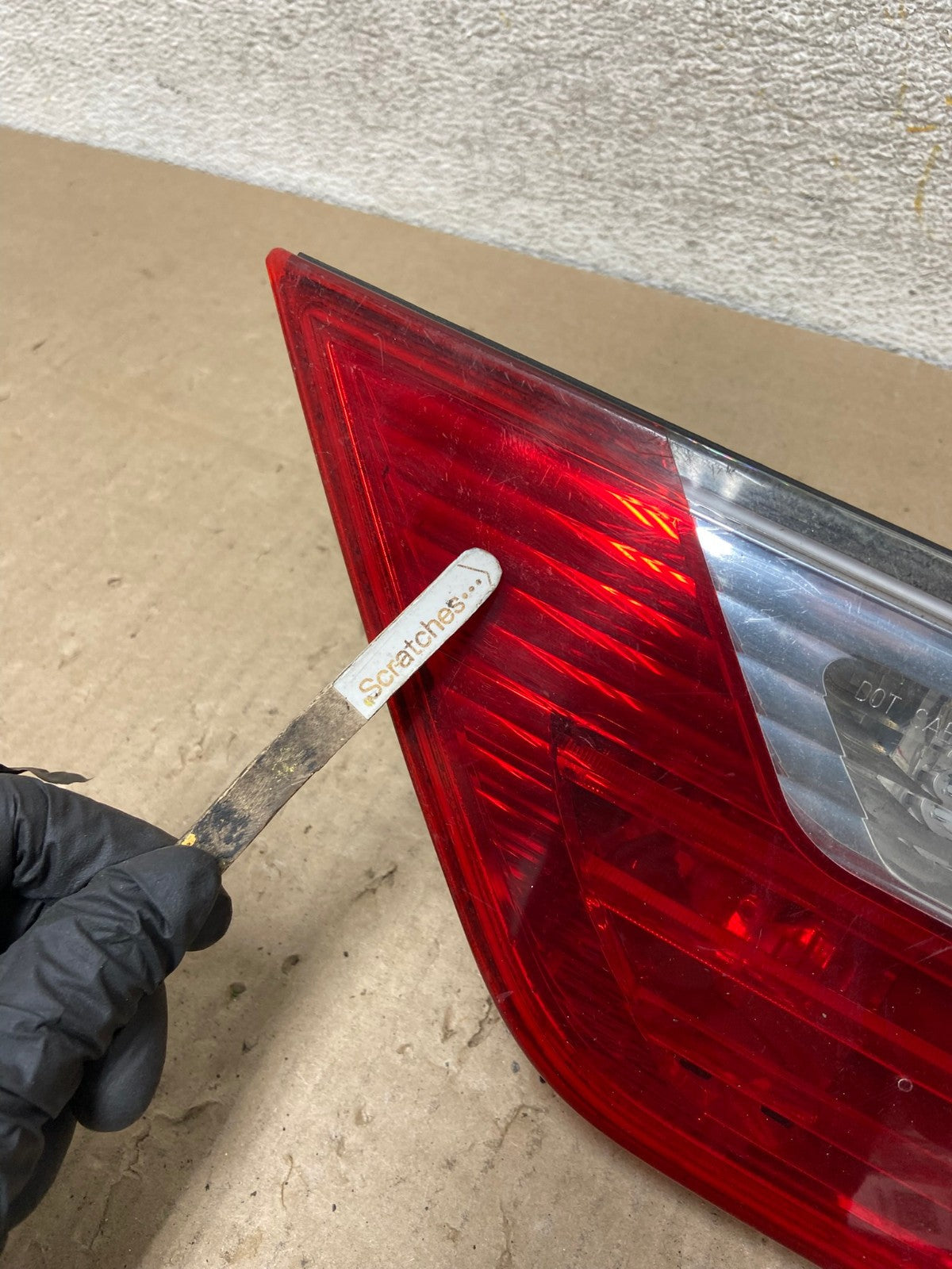 2007 2008 2009 2010 BMW X3 Right Passenger Rh Inner Tail Light AI2294 LK4