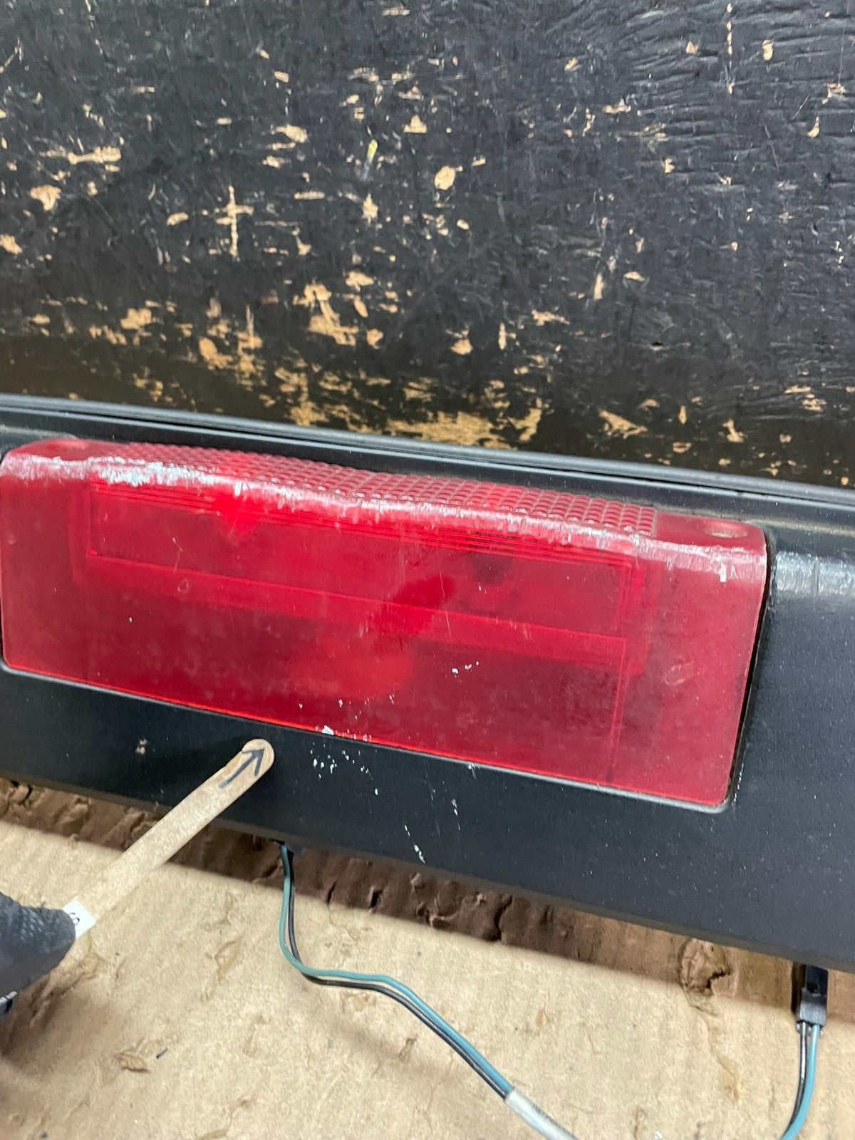 2003 to 2020 Chevrolet Express 3rd Third Brake Light Trim Spoiler Z5644 DG6