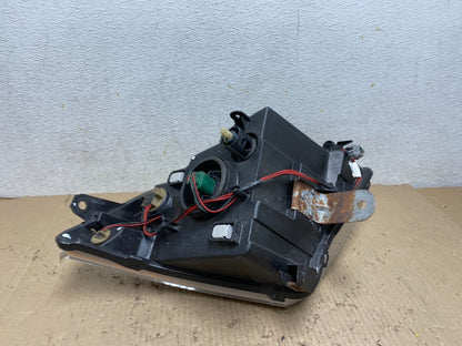2010-2012 Nissan Sentra Halogen Left Driver LH Black Headlight L6513 DW7