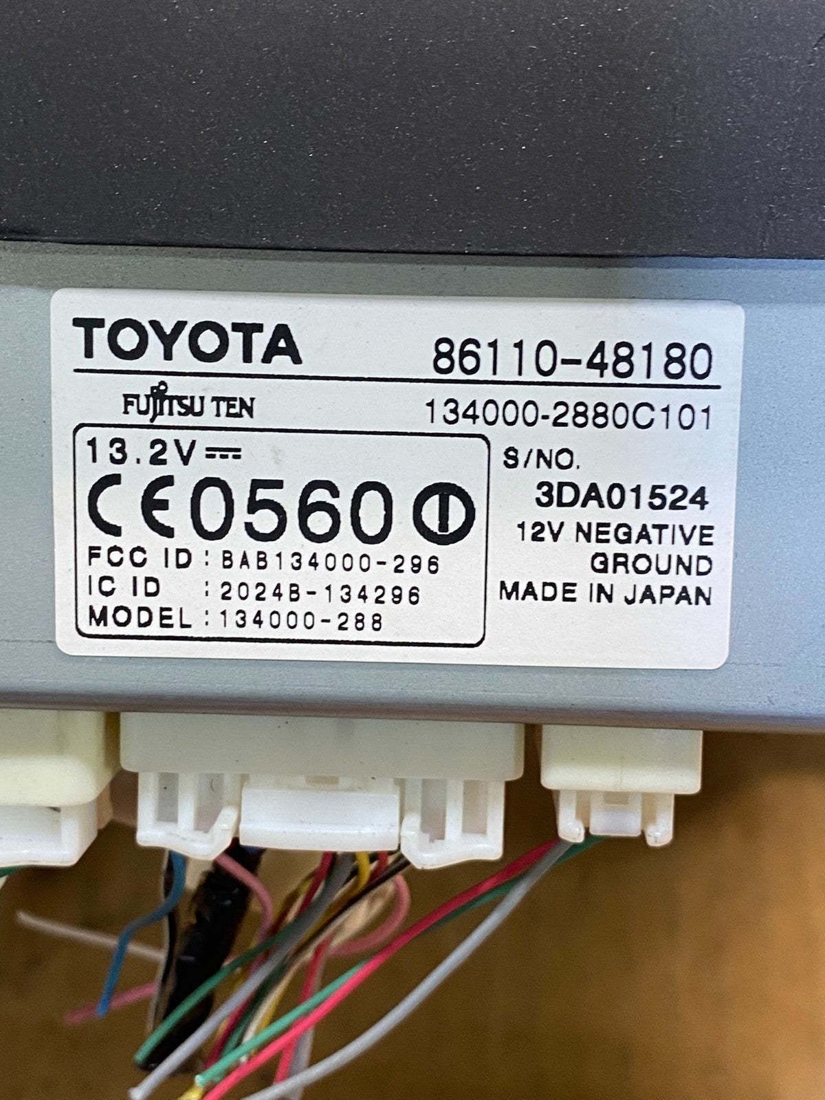 2006 to 2007 Lexus RX400H Radio Navigation Screen Climate Control AH5043 DG4