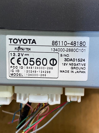 2006 to 2007 Lexus RX400H Radio Navigation Screen Climate Control AH5043 DG4
